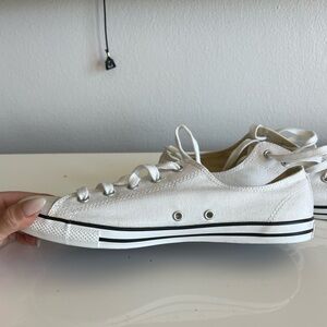Converse White Low-Top Sneakers